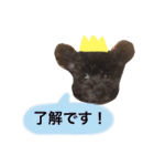 黒プードルのにこちゃん（個別スタンプ：19）