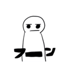 真顔君（個別スタンプ：5）