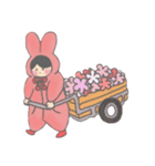 きまぐれふわこさん（個別スタンプ：1）