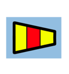 国際信号旗 簡易版（個別スタンプ：27）