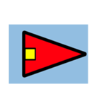 国際信号旗 簡易版（個別スタンプ：40）