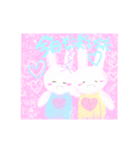 ふわふわかわいいうさぎ（個別スタンプ：8）