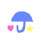 ゆるくかわいいハッピーイラスト（個別スタンプ：3）