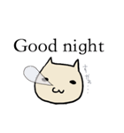 のしゃねこ1（個別スタンプ：15）