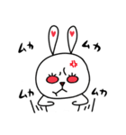 赤目うさぎ（個別スタンプ：4）