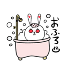 赤目うさぎ（個別スタンプ：8）
