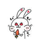 赤目うさぎ（個別スタンプ：10）