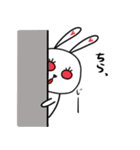 赤目うさぎ（個別スタンプ：27）