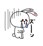赤目うさぎ（個別スタンプ：30）