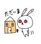赤目うさぎ（個別スタンプ：32）