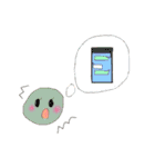 迷々（銘々）皿の和菓子ちゃん（個別スタンプ：8）