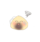 迷々（銘々）皿の和菓子ちゃん（個別スタンプ：18）
