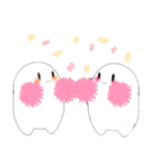 迷々（銘々）皿の和菓子ちゃん（個別スタンプ：32）