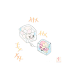 迷々（銘々）皿の和菓子ちゃん（個別スタンプ：38）