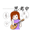 Wengwa7:弦楽器教師の言語（個別スタンプ：13）