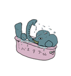 ぞうさんと山中さん（個別スタンプ：10）