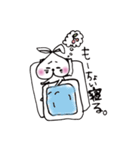 ものびうさぎ。（個別スタンプ：3）