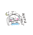 ものびうさぎ。（個別スタンプ：4）