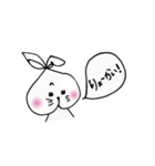 ものびうさぎ。（個別スタンプ：5）