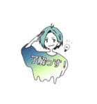 情報室の幽霊（個別スタンプ：21）