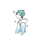 情報室の幽霊（個別スタンプ：24）