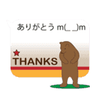 吹き出し＆アルファベット [西海岸スタイル]（個別スタンプ：5）