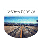 吹き出し＆アルファベット [西海岸スタイル]（個別スタンプ：14）