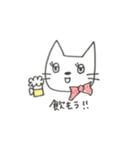 ニャテンションプリーズ  ニャー子の日常（個別スタンプ：14）