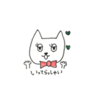 ニャテンションプリーズ  ニャー子の日常（個別スタンプ：37）