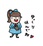 チビちゃんの日常会話（個別スタンプ：5）