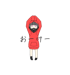 ぱーかーじょし（個別スタンプ：1）