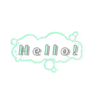 なんだかロゴっぽい文字スタンプ（個別スタンプ：17）