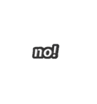 なんだかロゴっぽい文字スタンプ（個別スタンプ：32）