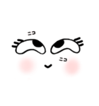 顔面女子（個別スタンプ：8）