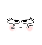 顔面女子（個別スタンプ：12）