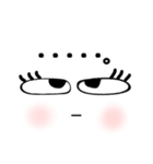 顔面女子（個別スタンプ：14）