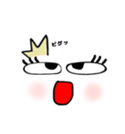 顔面女子（個別スタンプ：18）