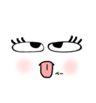 顔面女子（個別スタンプ：20）