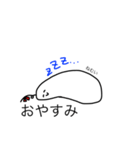 しろいおもちのようないきもの（個別スタンプ：10）