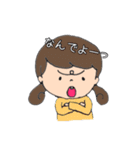 ほんわかgirl（個別スタンプ：6）