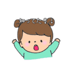 ほんわかgirl（個別スタンプ：11）