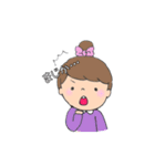 ほんわかgirl（個別スタンプ：12）
