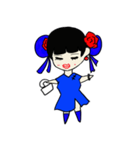 チャイナドレスルル（個別スタンプ：10）