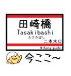 熊本市電 気軽に今この駅だよ！からまる（個別スタンプ：1）