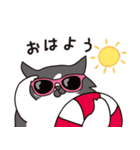 はらぺこ猫の夏（個別スタンプ：1）