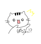 ゆるいまるいねこ（個別スタンプ：16）