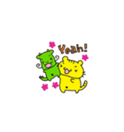 とらちゃんとりょうちゃん（個別スタンプ：14）