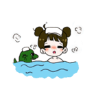 きらきらおめめの女の子（個別スタンプ：11）