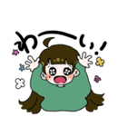 きらきらおめめの女の子（個別スタンプ：12）