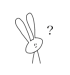 おおかたうさぎ 2（個別スタンプ：23）